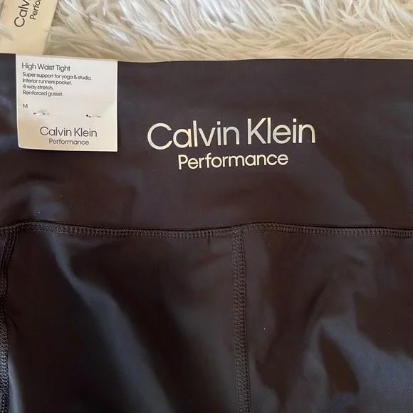 Calvin Klein High Waisted Tights - Picture 4 of 5